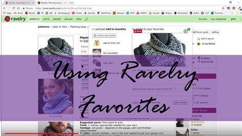 sign in to ravelry|How to use Ravelry: 13 things to try .